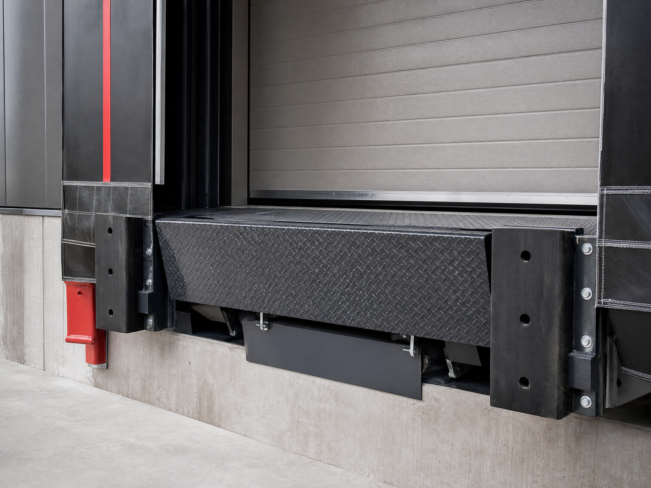 Dock leveler and warehouse door equipment